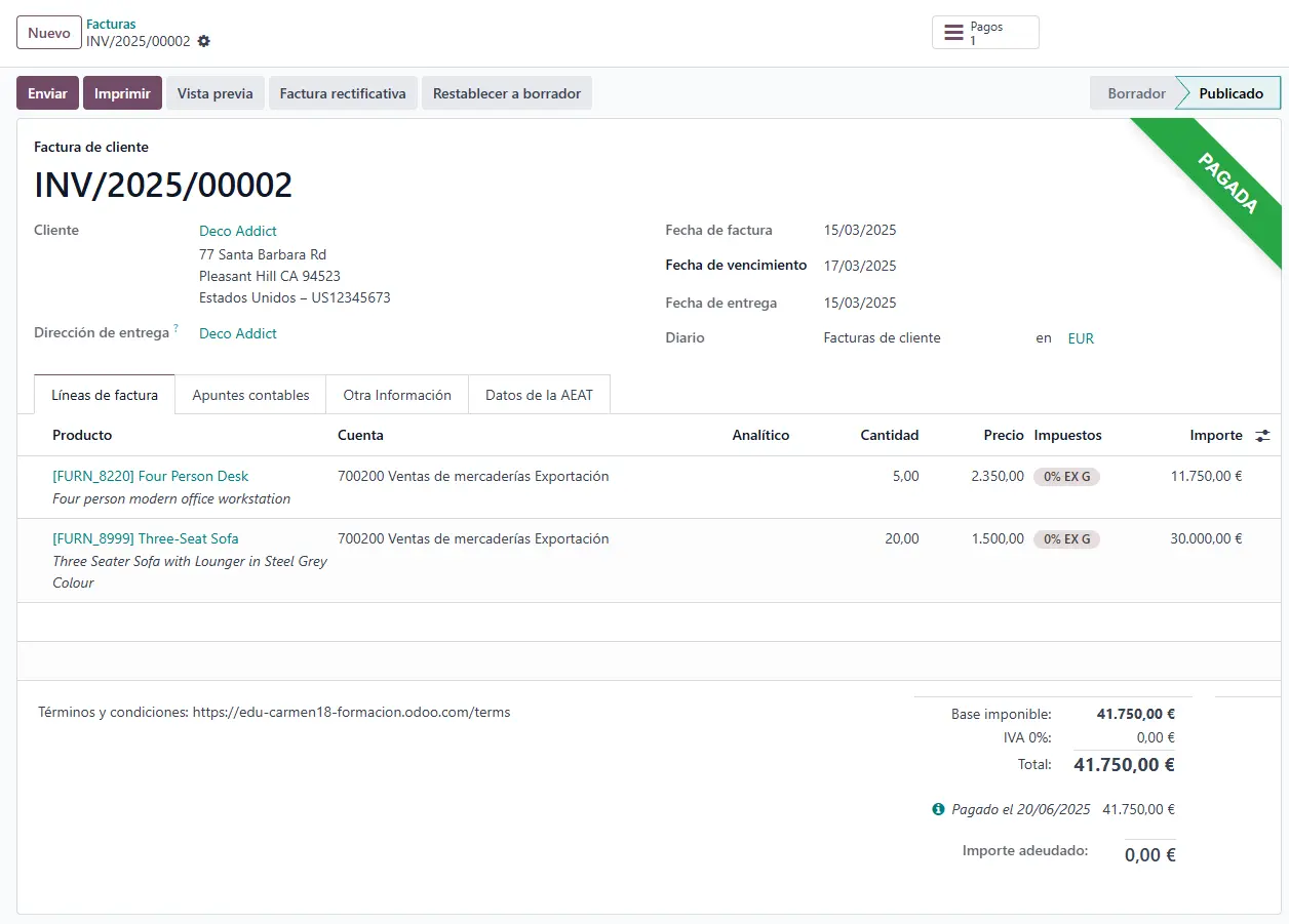 Consultoría técnica y despliegue de Odoo ERP en servidores Linux